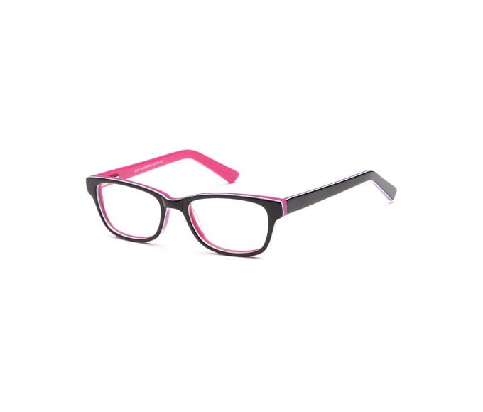 SFE-9729 kids glasses in Black/Pink